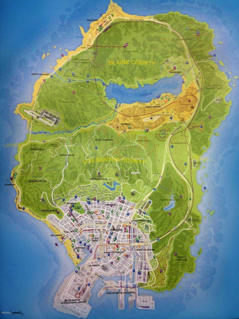 mappa gta v