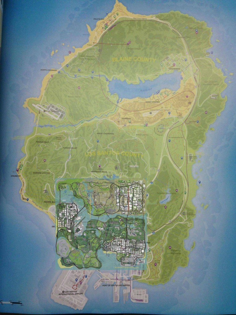 mappe gta v e san andreas