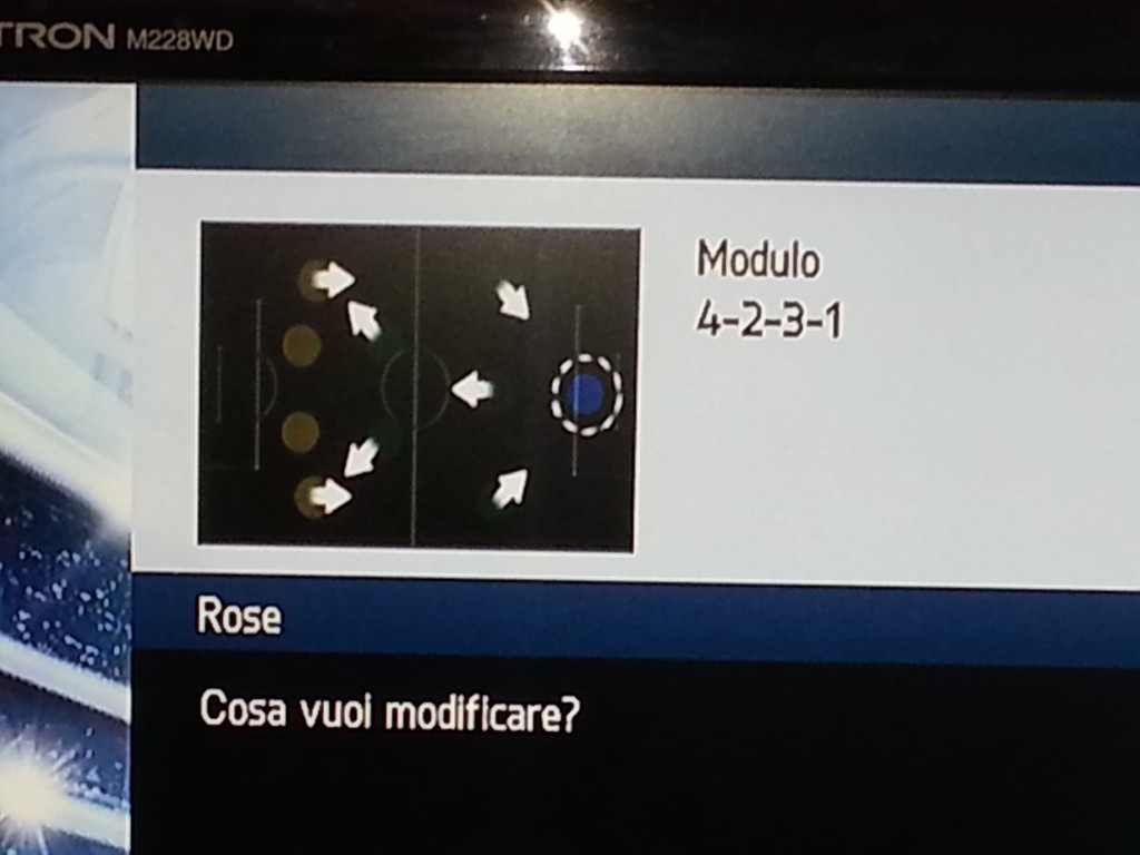 Movimenti giocatori del Napoli in FIFA 14